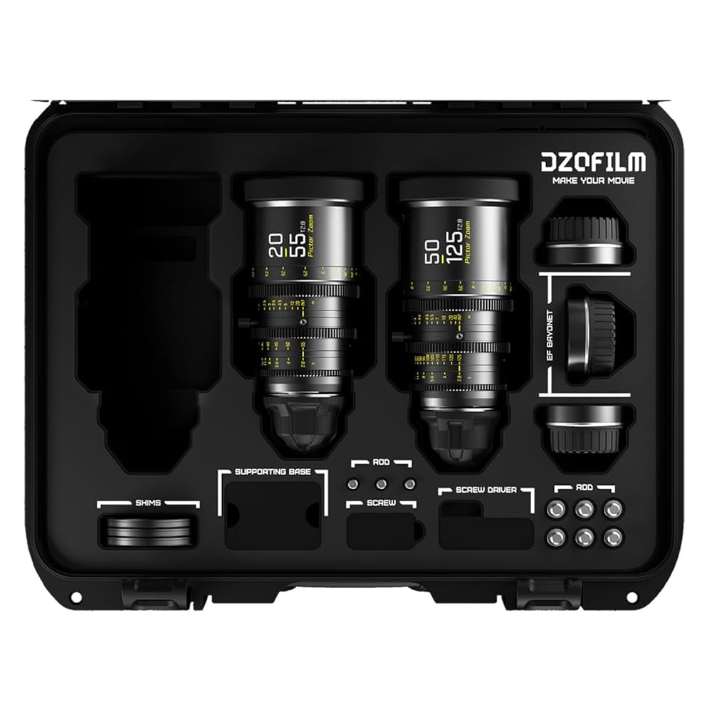 Amazon.co.jp: DZOFILM シネレンズ ピクターズーム 2レンズ